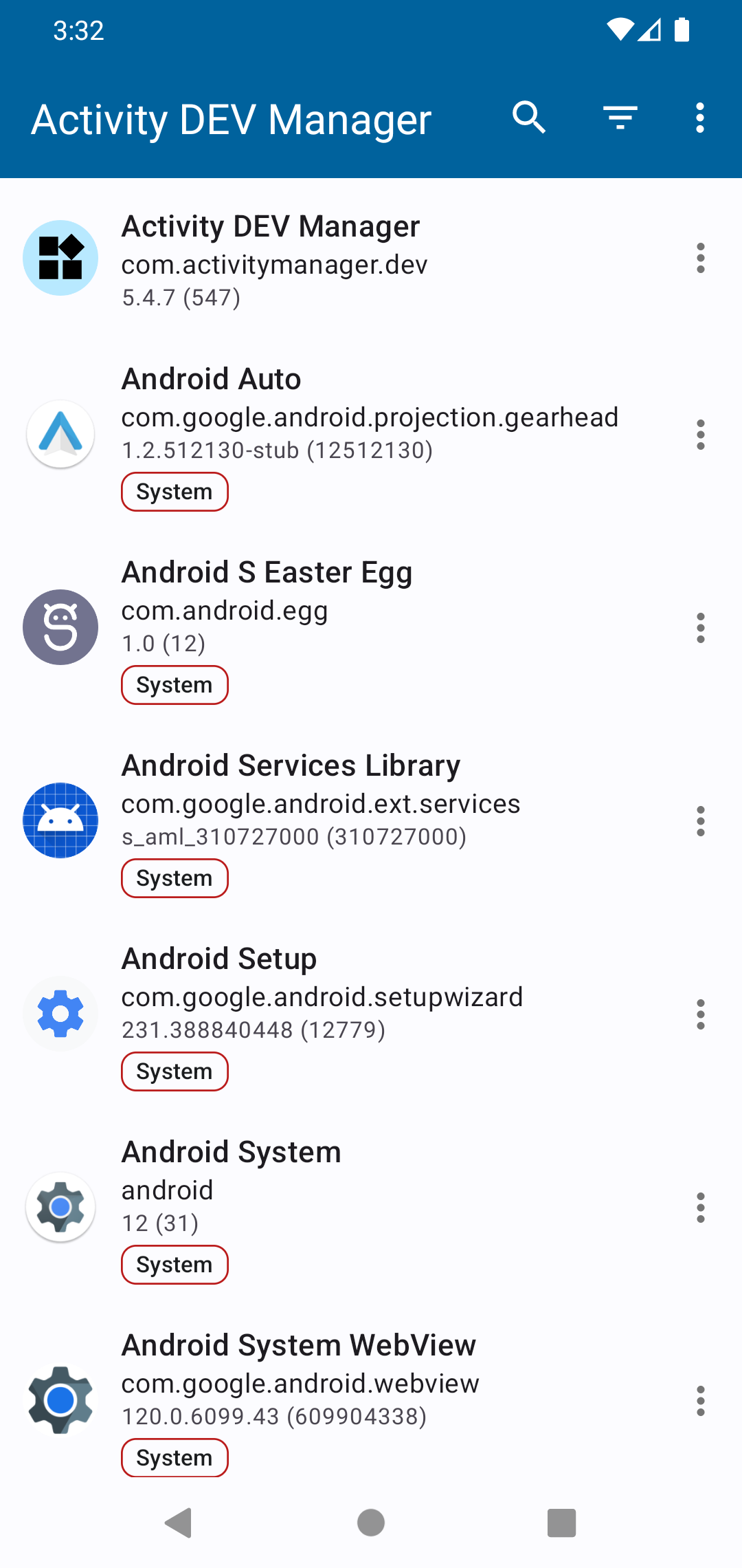 ActivityManager screenshot 1