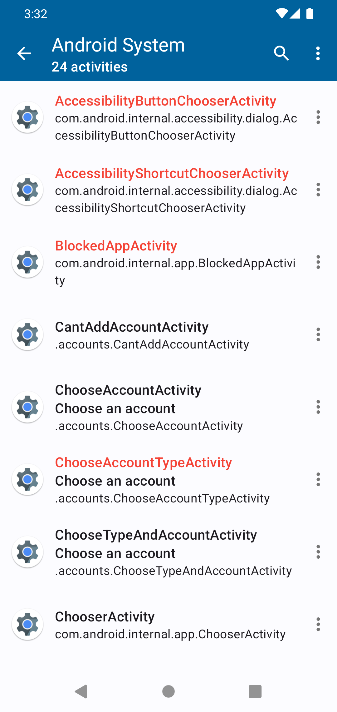 ActivityManager screenshot 2