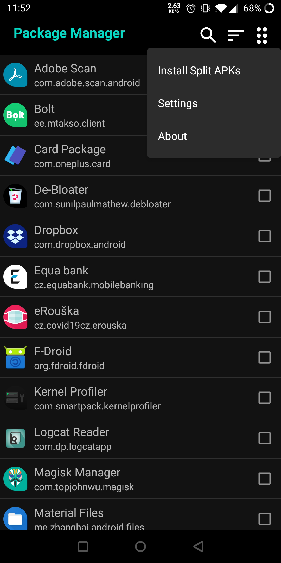 Package Manager screenshot 2