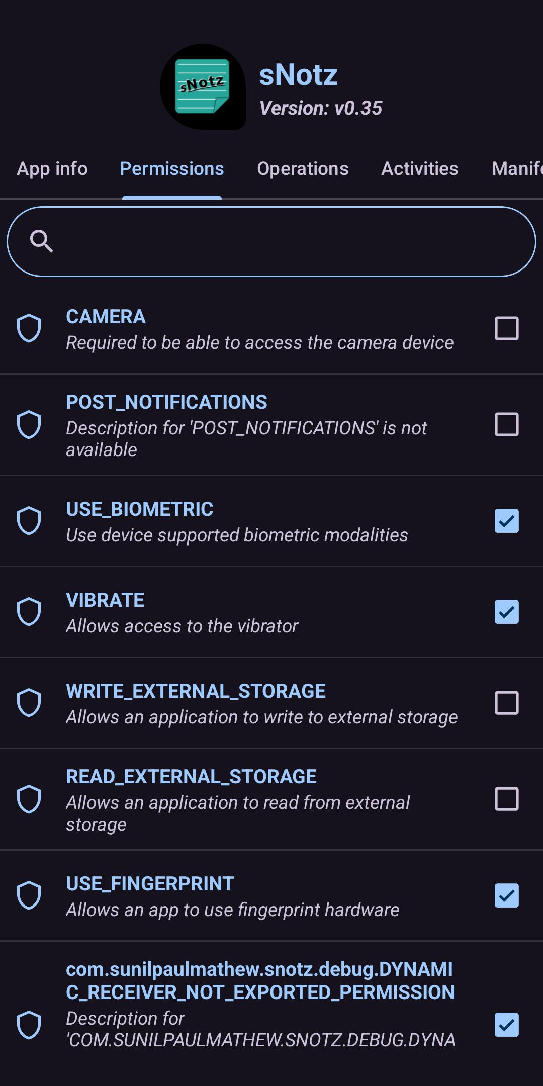 Package Manager screenshot 3