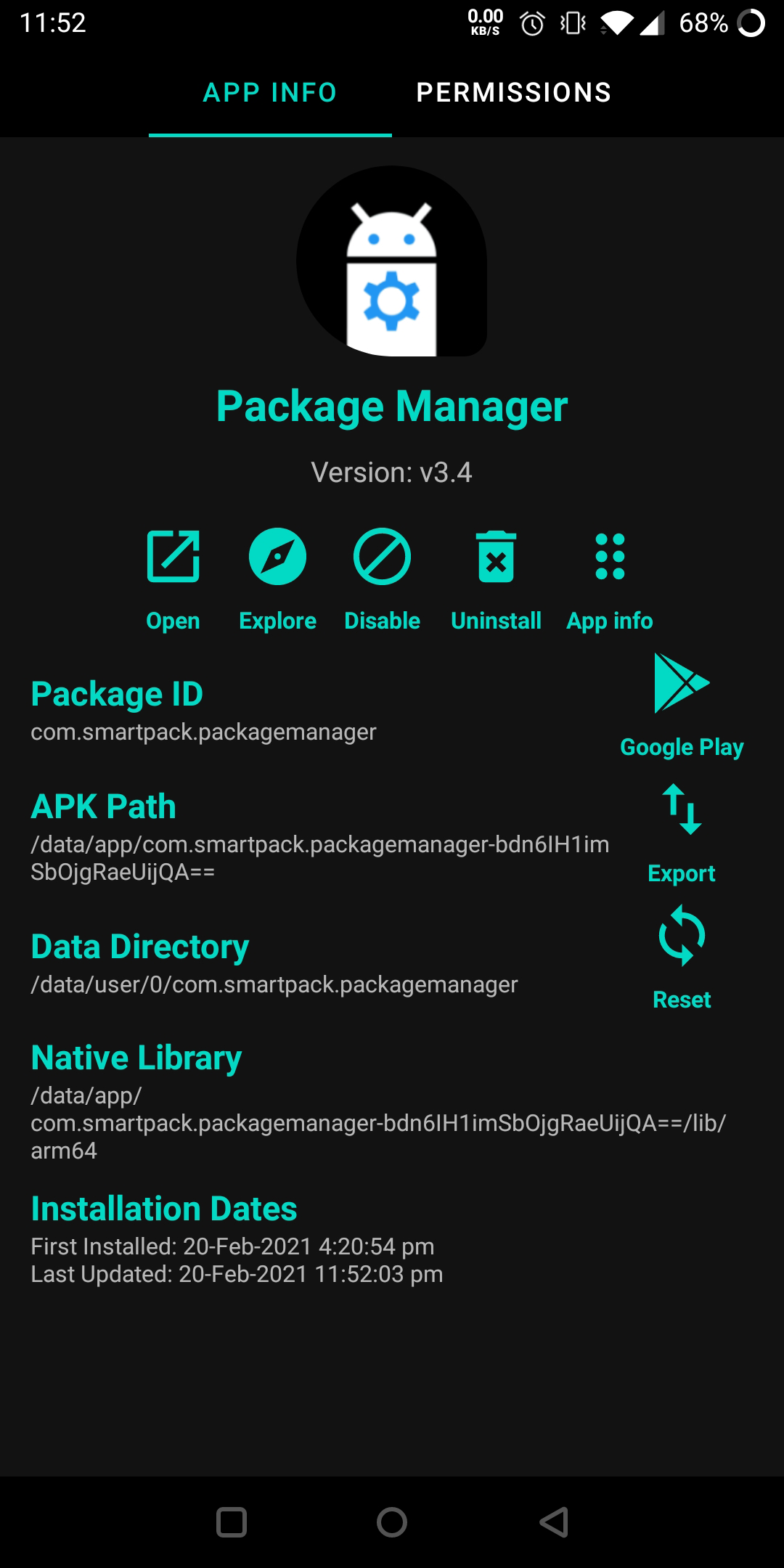 Package Manager screenshot 12