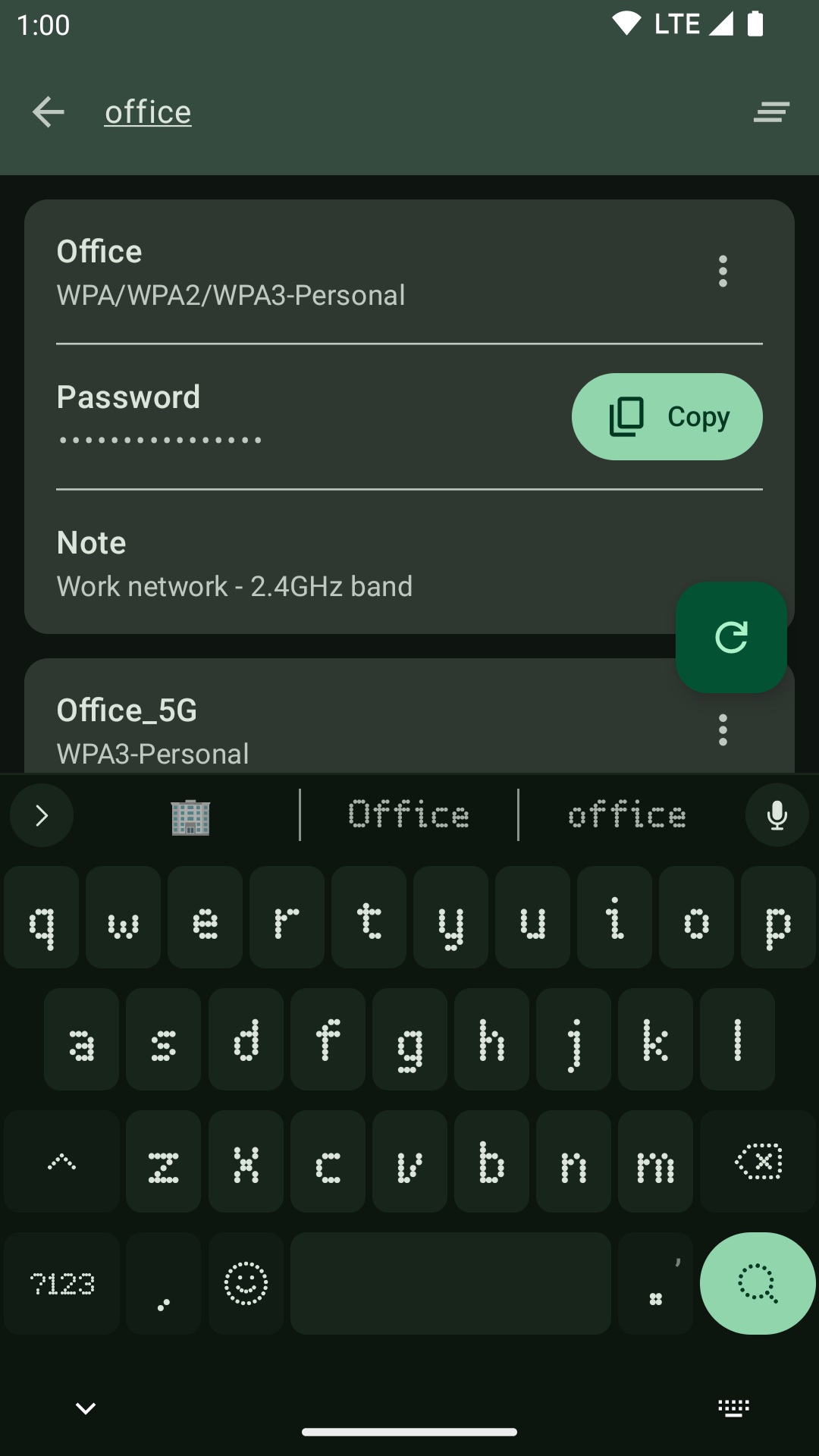 wifi-password-manager screenshot 2