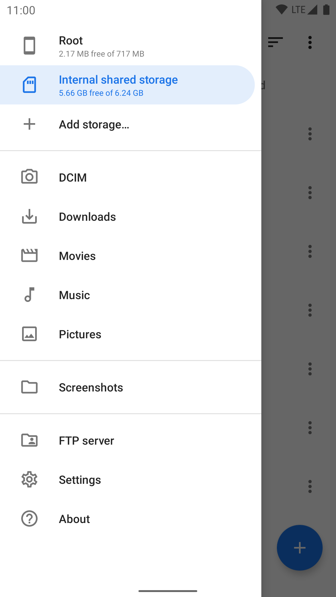 MaterialFiles screenshot 2