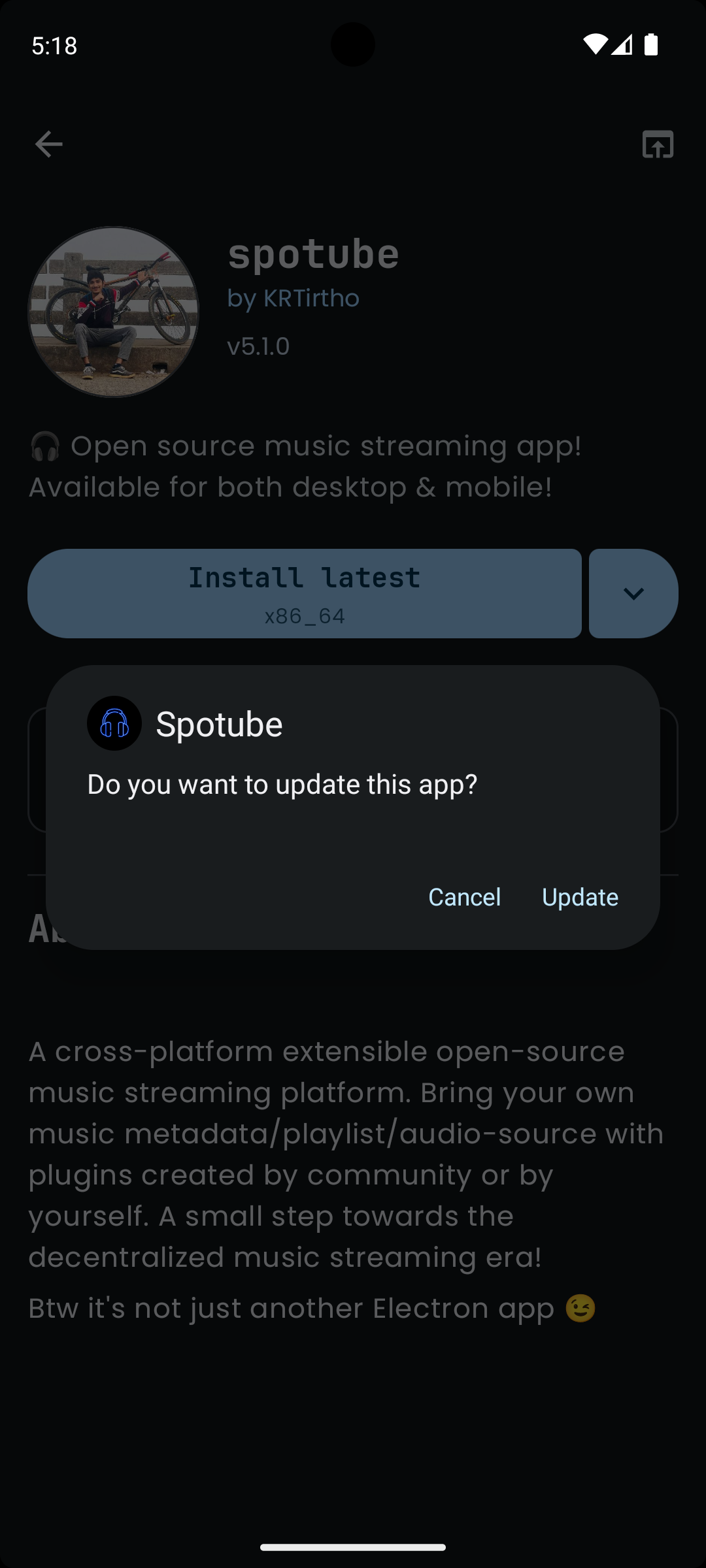 GitHub-Store screenshot 2