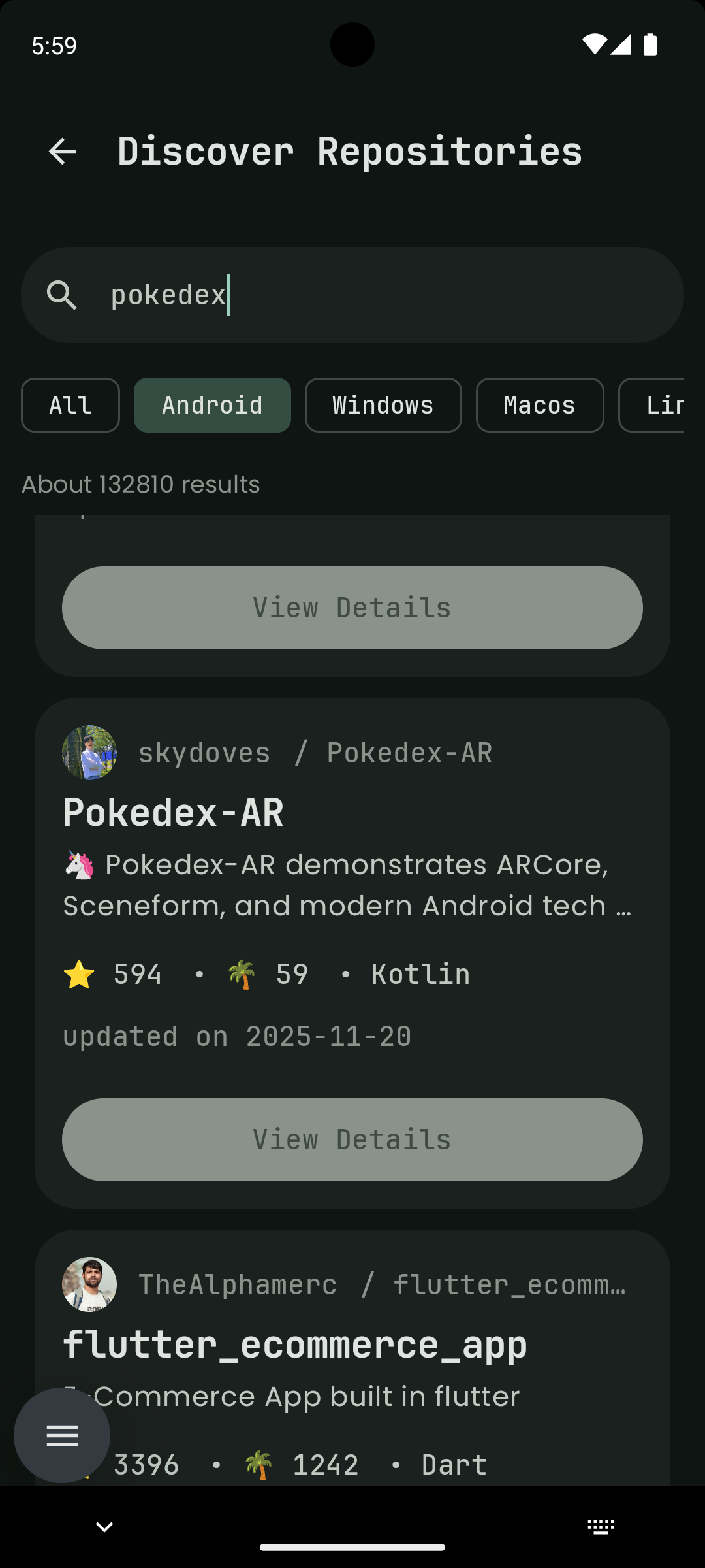 GitHub-Store screenshot 4